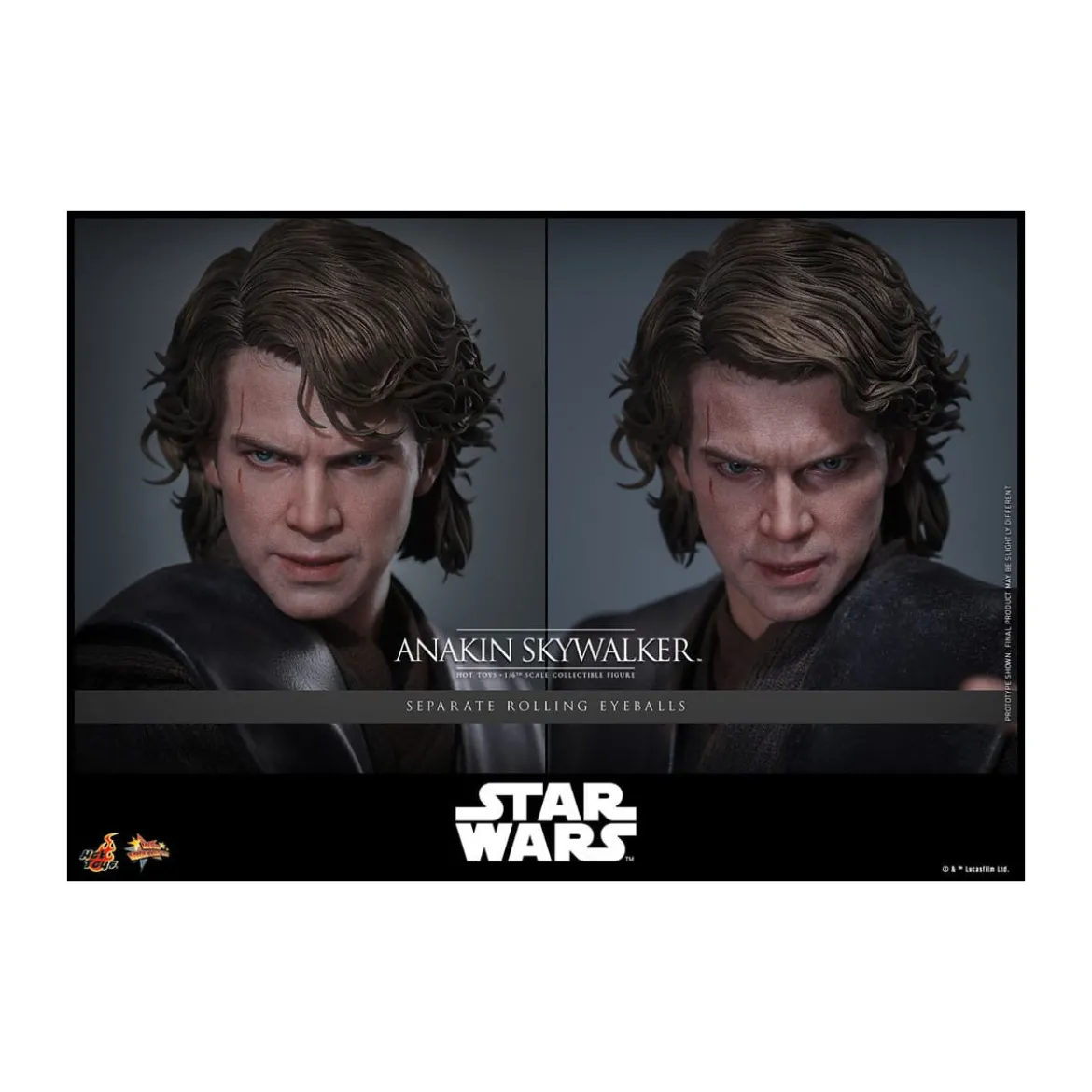 Hot toys Star Wars: Anakin Skywalker MMS839 1/6 - épisode III : La Revanche des Sith