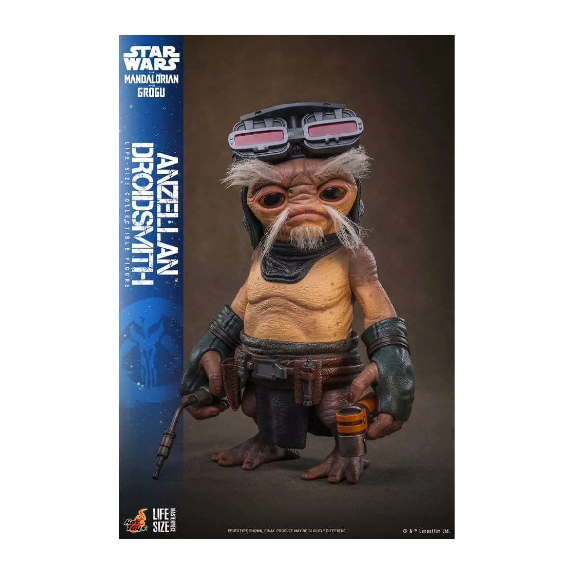 Hot toys Star Wars - Anzellan Droidsmith Life-Size Masterpiece Series - Star Wars: The Mandalorian & Grogu