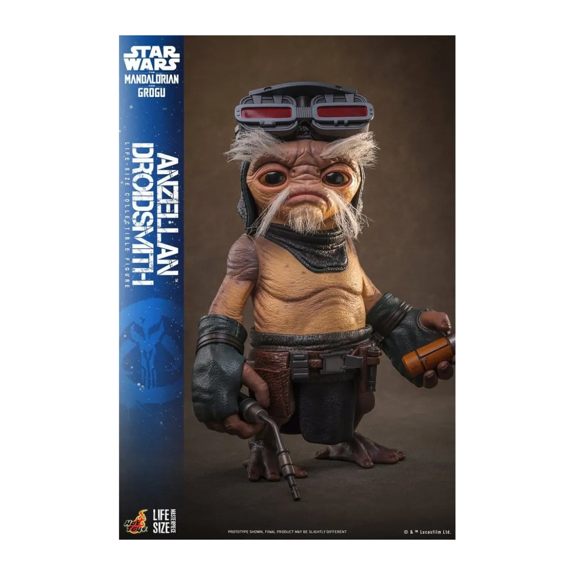 Hot toys Star Wars - Anzellan Droidsmith Life-Size Masterpiece Series - Star Wars: The Mandalorian & Grogu