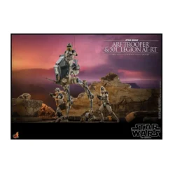 Hot Toys Star Wars - ARF Trooper & 501st Legion AT-RT - The Clone Wars 1/6