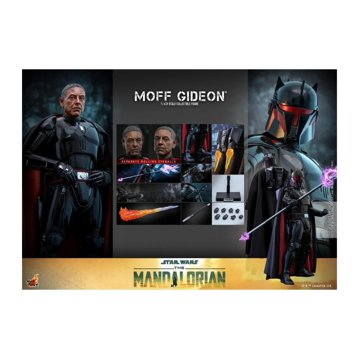 Hot Toys Star Wars - Armored Moff Gideon 1/6 - The Mandalorian