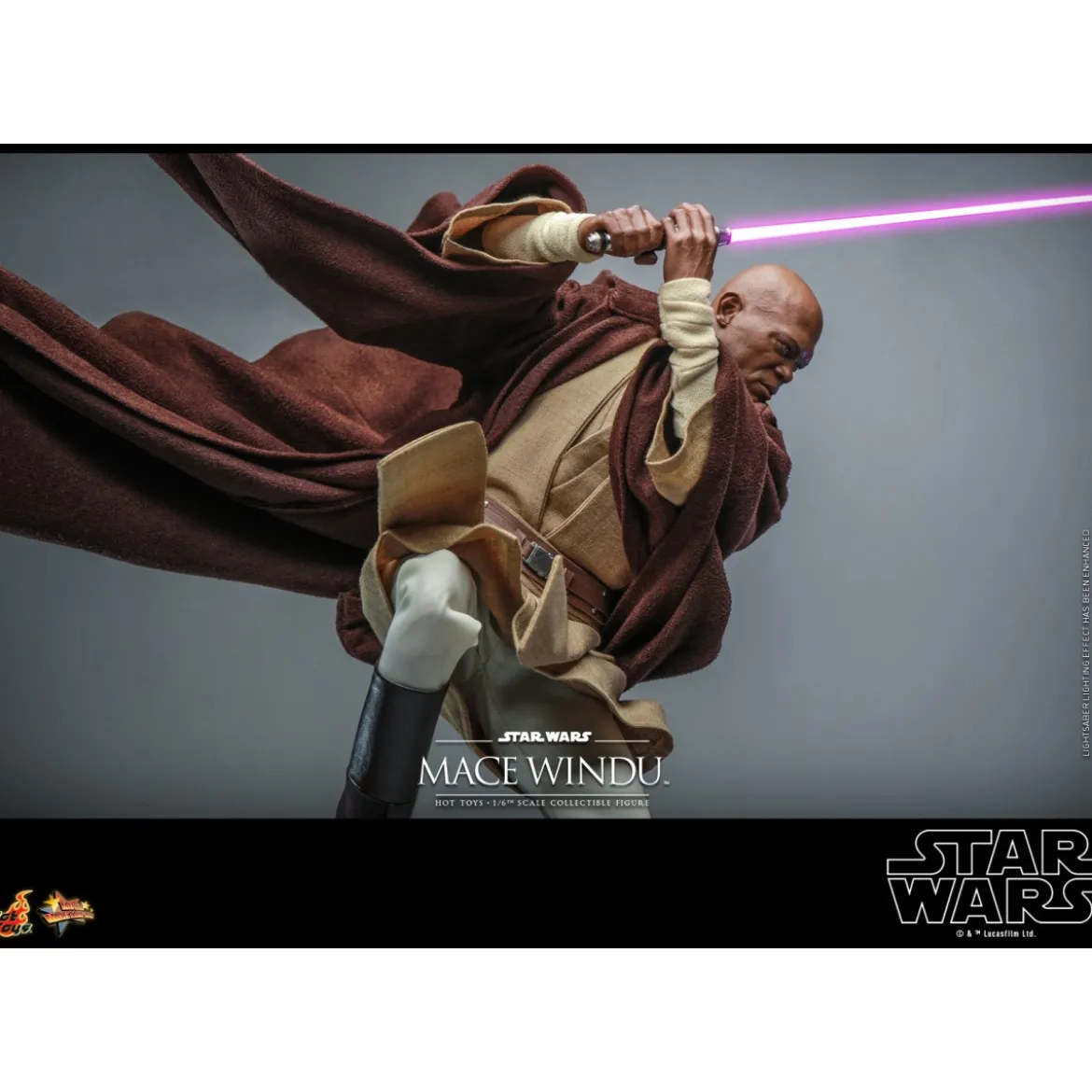 Hot toys - Star Wars Attack of the Clones - Mace Windu 1/6