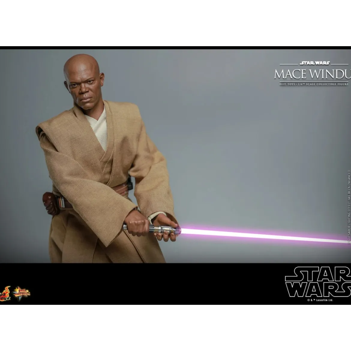 Hot toys - Star Wars Attack of the Clones - Mace Windu 1/6