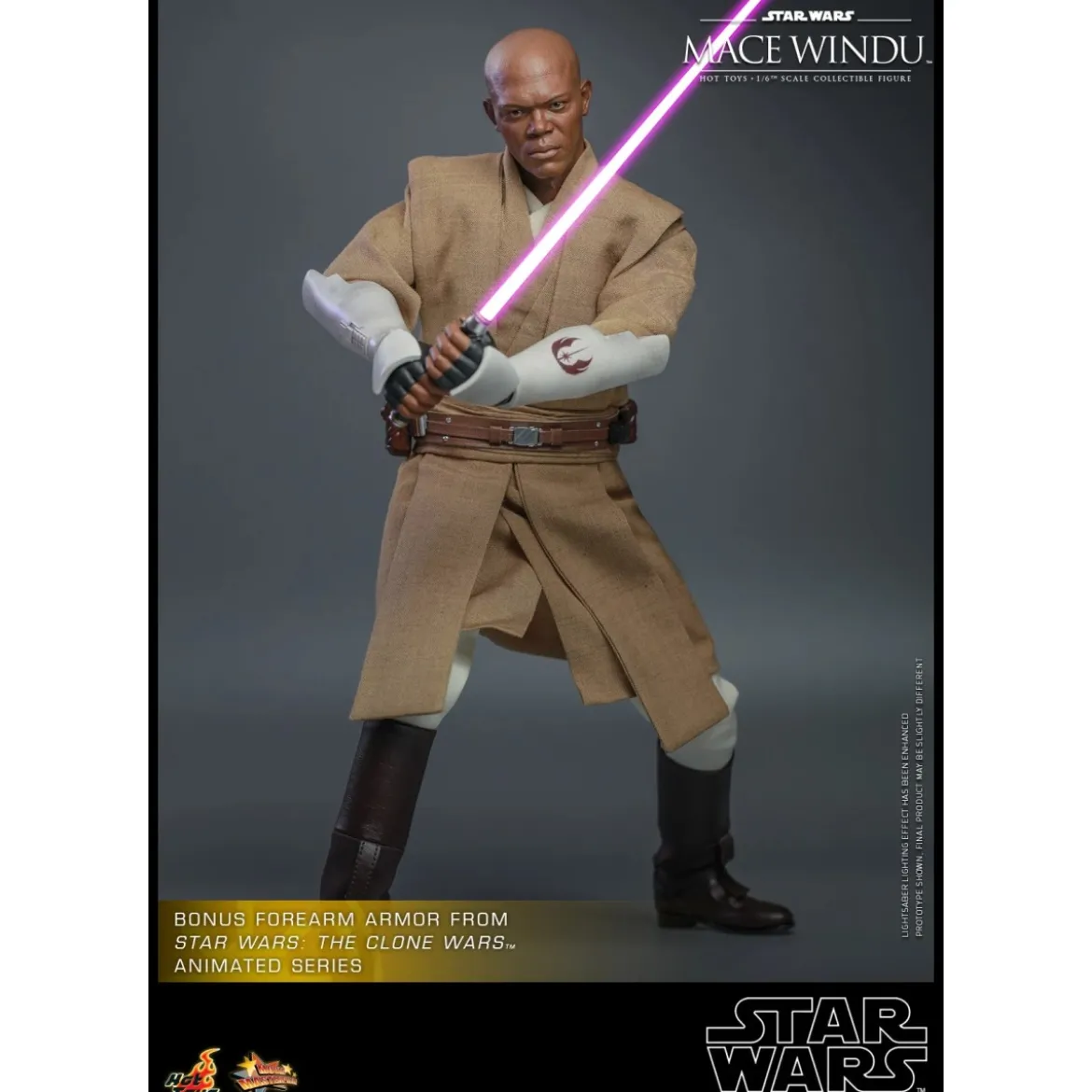 Hot toys - Star Wars Attack of the Clones - Mace Windu 1/6