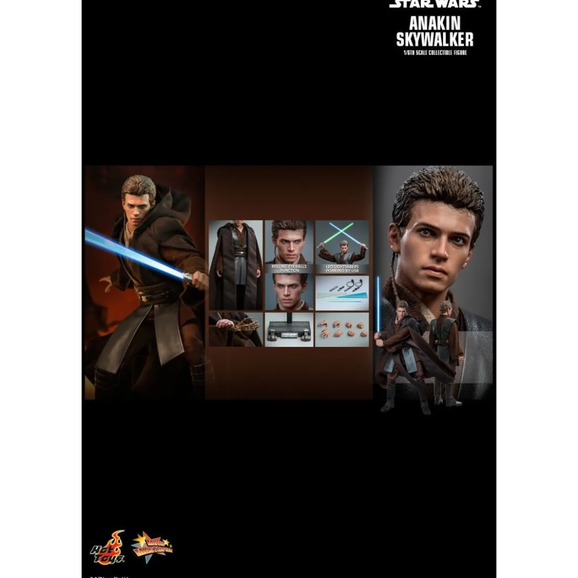 Hot toys - Star Wars Attack of the Clones - Anakin Skywalker 1/6