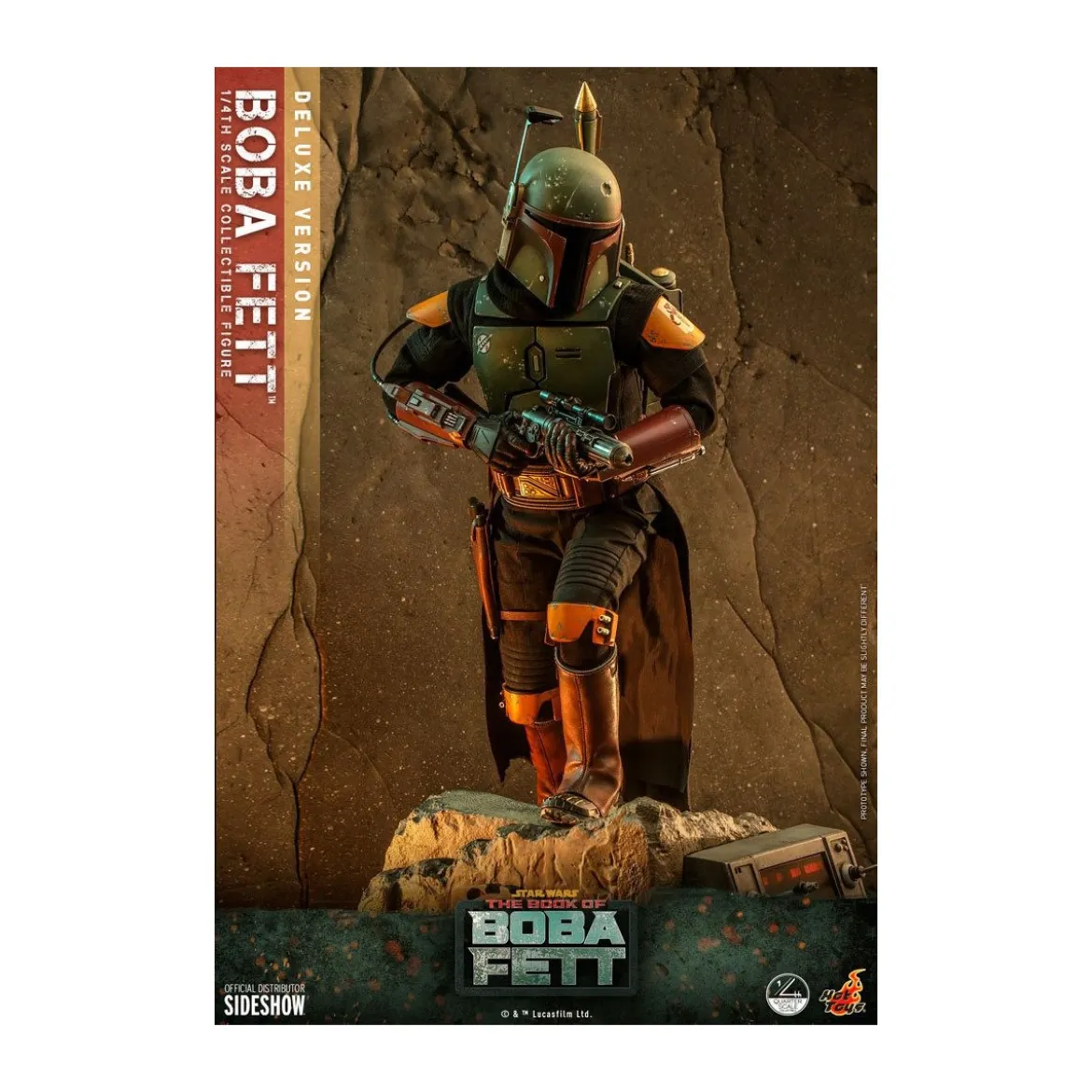 Hot Toys Star Wars - Boba Fett 1/4 Deluxe - The Book of Boba Fett