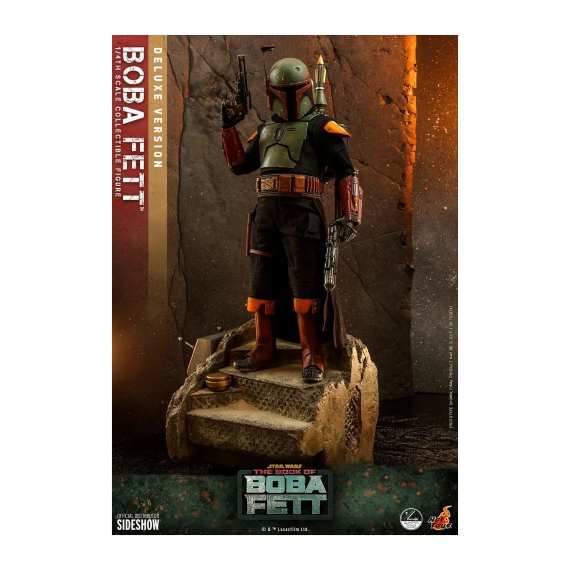 Hot Toys Star Wars - Boba Fett 1/4 Deluxe - The Book of Boba Fett