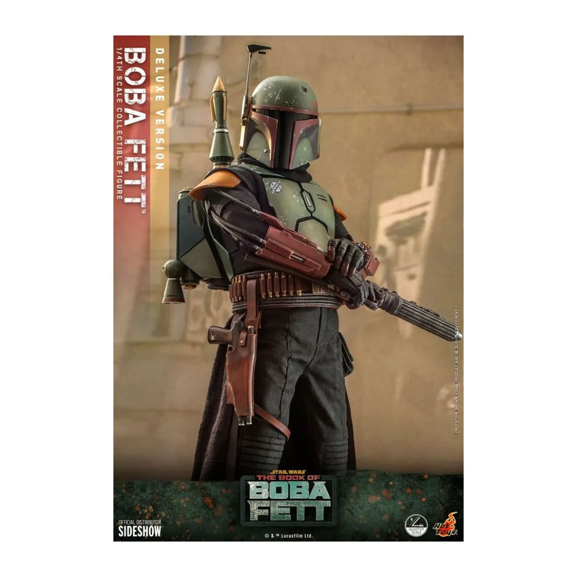Hot Toys Star Wars - Boba Fett 1/4 Deluxe - The Book of Boba Fett