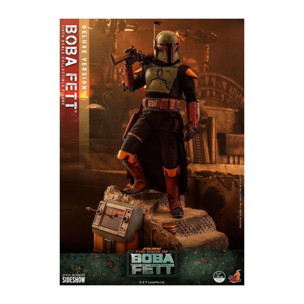 Hot Toys Star Wars - Boba Fett 1/4 Deluxe - The Book of Boba Fett