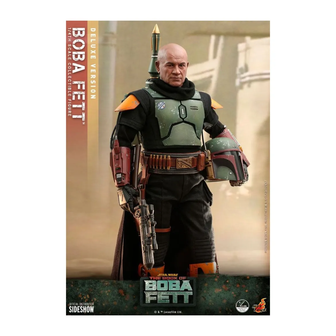 Hot Toys Star Wars - Boba Fett 1/4 Deluxe - The Book of Boba Fett