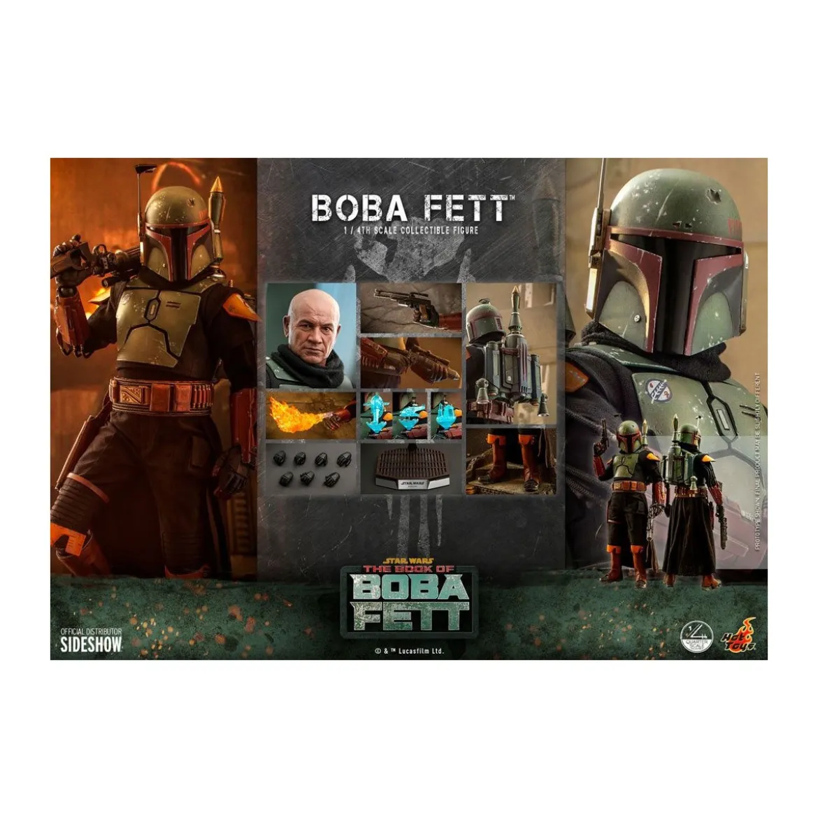 Hot Toys Star Wars - Boba Fett 1/4 - The Book of Boba Fett