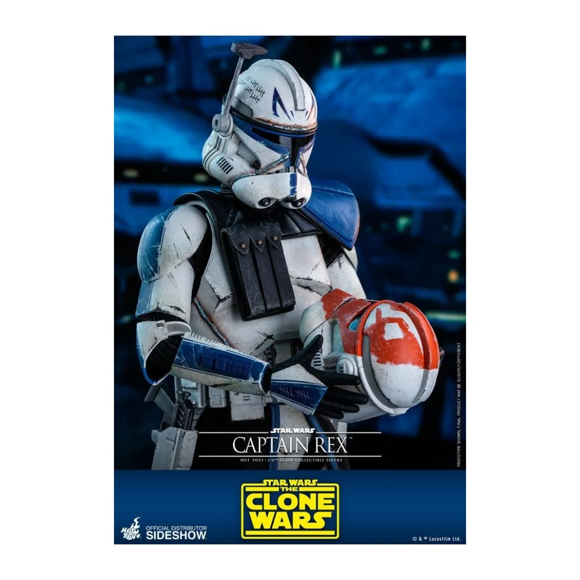 Hot Toys Star Wars - Captain Rex - The Clone Wars 1/6