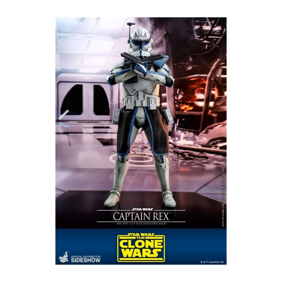 Hot Toys Star Wars - Captain Rex - The Clone Wars 1/6