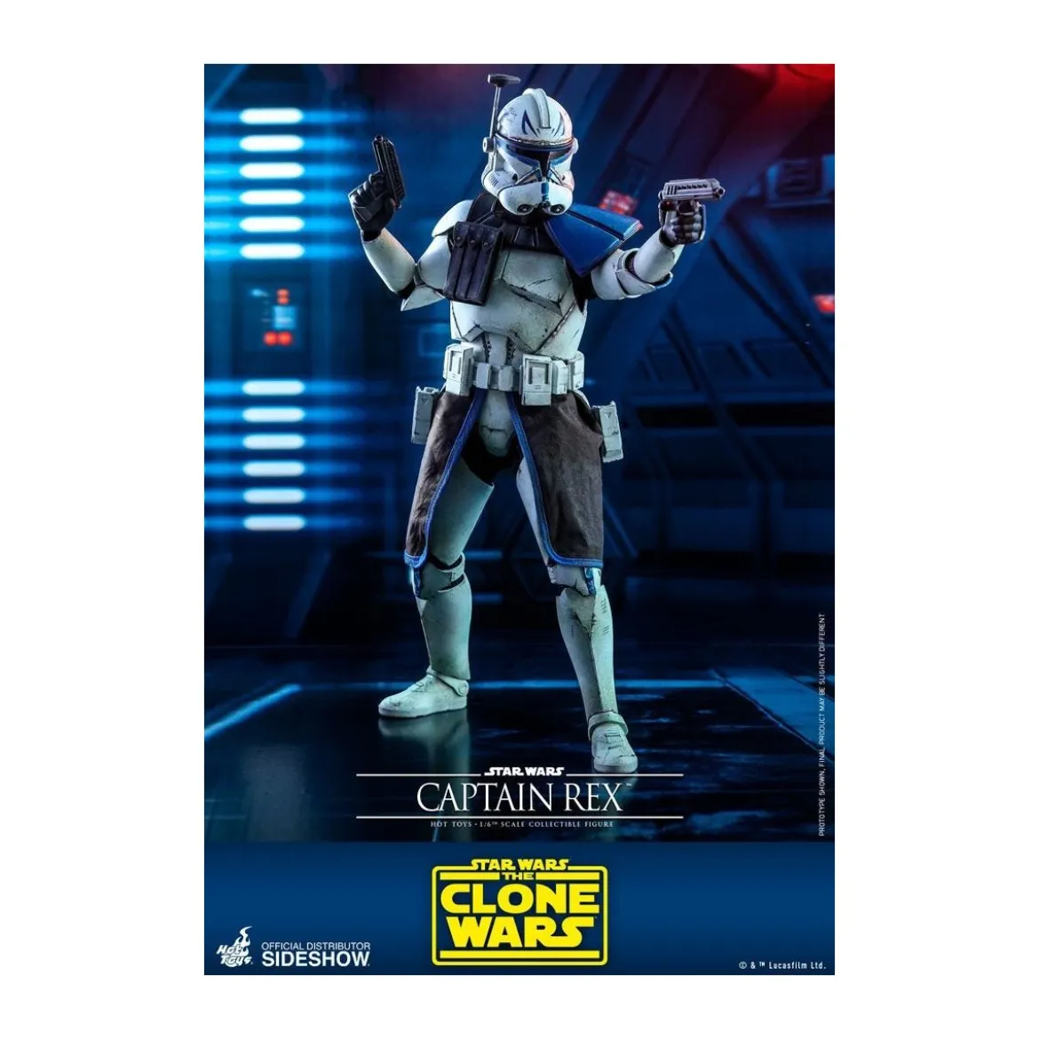 Hot Toys Star Wars - Captain Rex - The Clone Wars 1/6