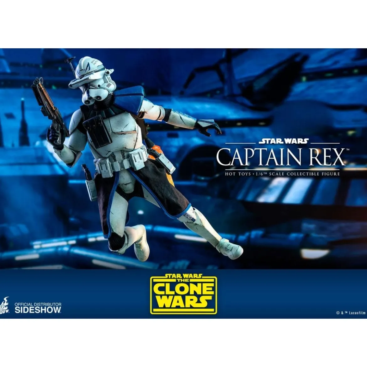 Hot Toys Star Wars - Captain Rex - The Clone Wars 1/6