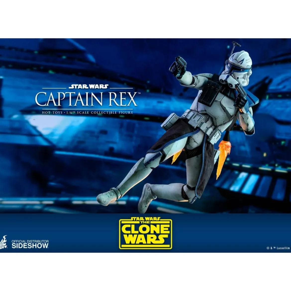 Hot Toys Star Wars - Captain Rex - The Clone Wars 1/6