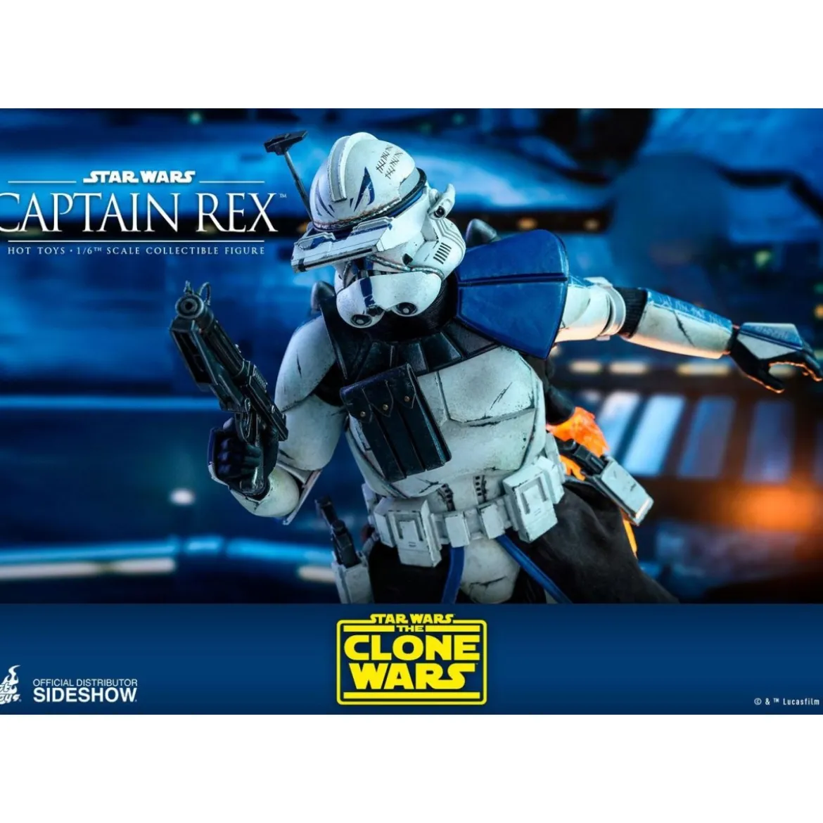 Hot Toys Star Wars - Captain Rex - The Clone Wars 1/6