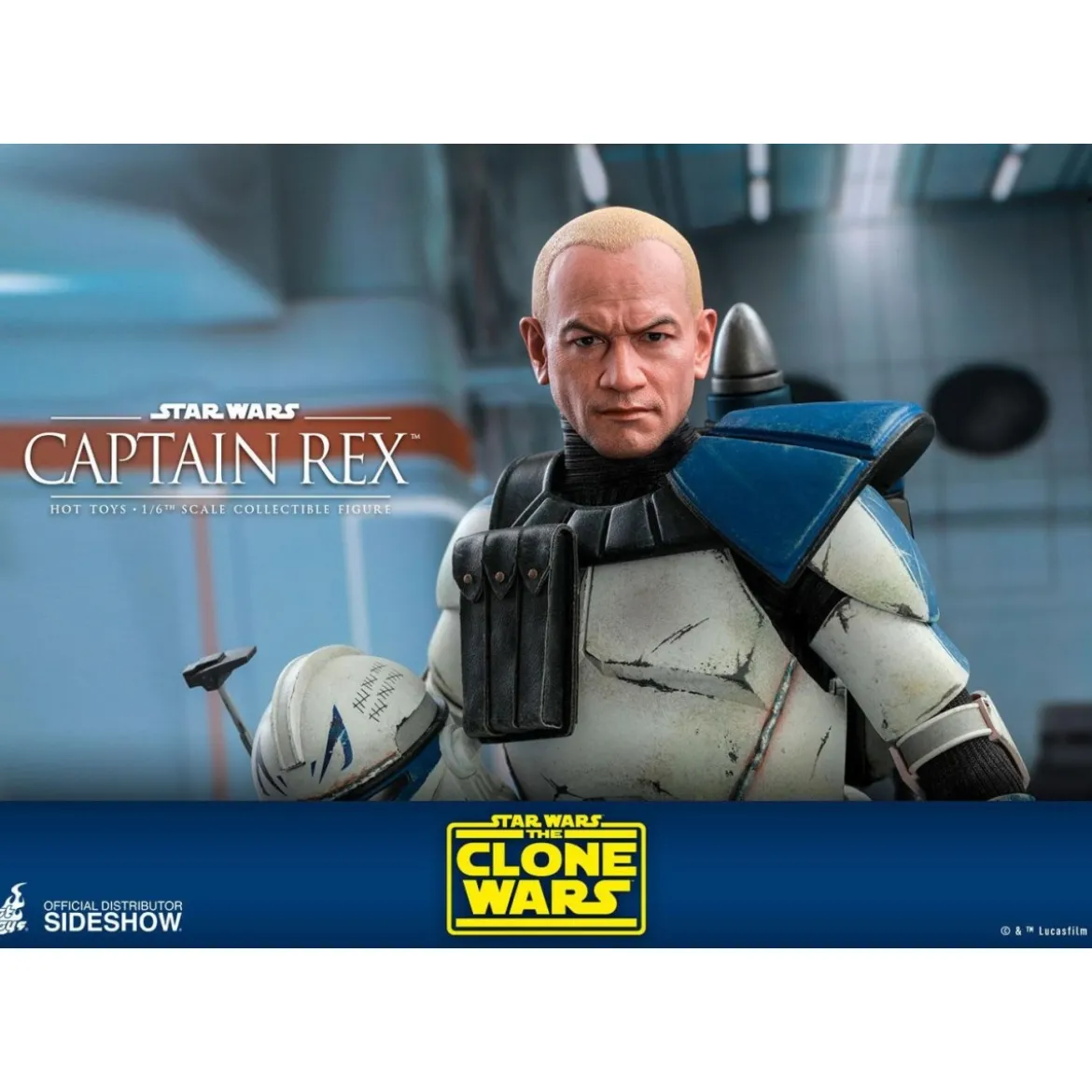 Hot Toys Star Wars - Captain Rex - The Clone Wars 1/6