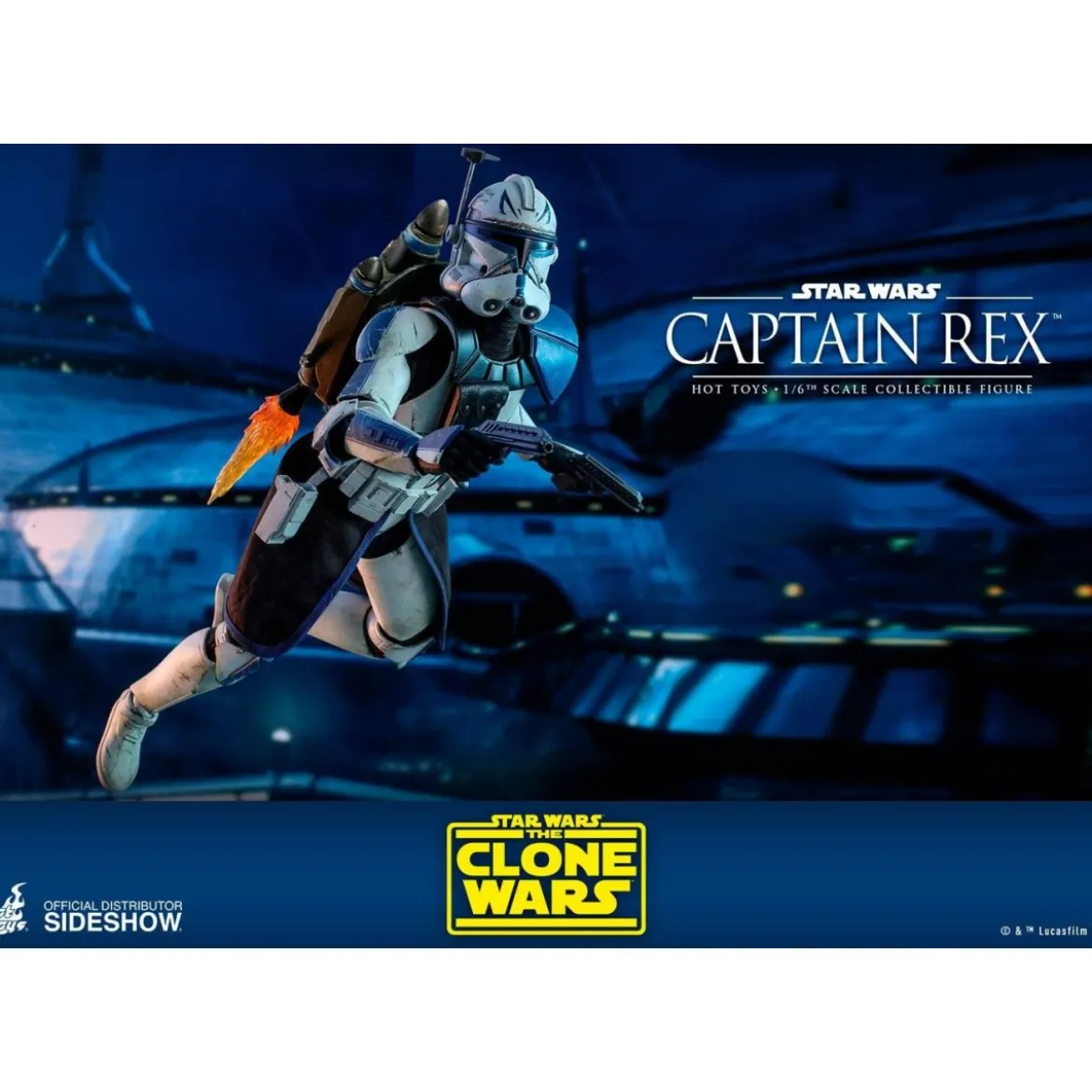 Hot Toys Star Wars - Captain Rex - The Clone Wars 1/6