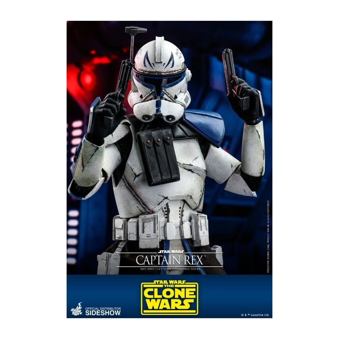Hot Toys Star Wars - Captain Rex - The Clone Wars 1/6