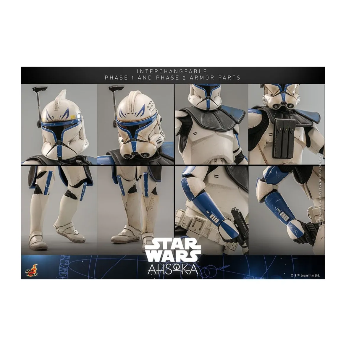 Hot Toys Star Wars - CAPTAIN REX - Ahsoka Tano 1/6