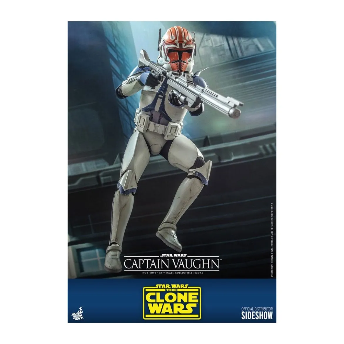 Hot Toys Star Wars - Captain Vaughn - The Clone Wars 1/6