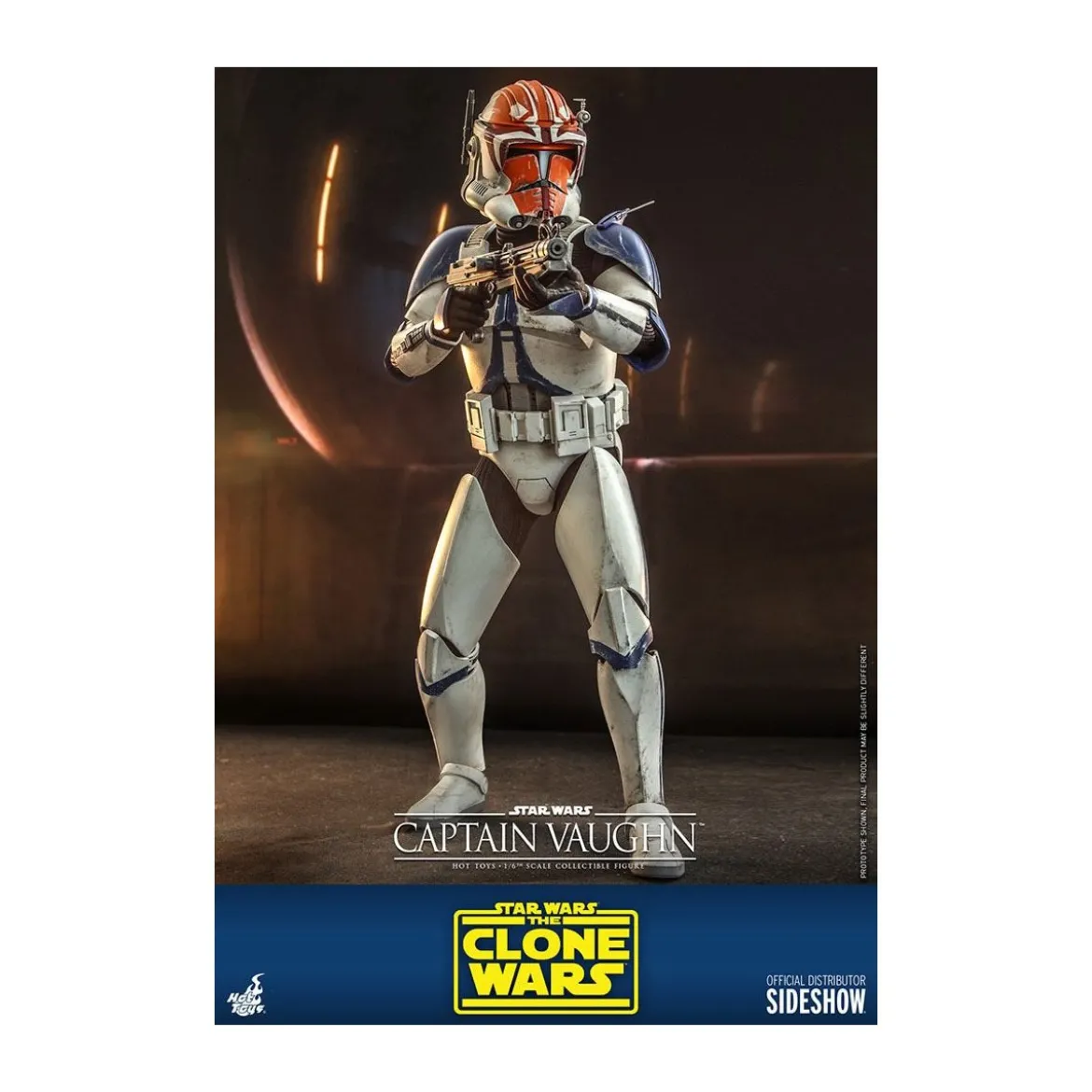 Hot Toys Star Wars - Captain Vaughn - The Clone Wars 1/6