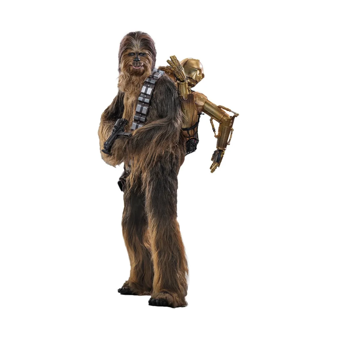 Hot toys Star Wars: Chewbacca with Disassembled C-3PO MMS766 1/6 - The Empire Strikes Back