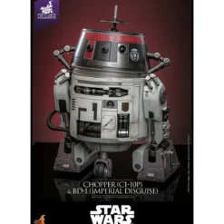 Hot Toys Star Wars - Chopper (C1-10P) & BD-1 (Imperial Disguise) - Rebels Hot Toys Exclusive