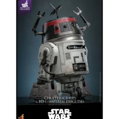 Hot Toys Star Wars - Chopper (C1-10P) & BD-1 (Imperial Disguise) - Rebels Hot Toys Exclusive