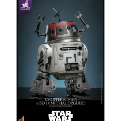 Hot Toys Star Wars - Chopper (C1-10P) & BD-1 (Imperial Disguise) - Rebels Hot Toys Exclusive