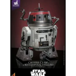Hot Toys Star Wars - Chopper (C1-10P) & BD-1 (Imperial Disguise) - Rebels Hot Toys Exclusive