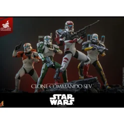 Hot Toys Star Wars - Clone Commando Sev - The Clone Wars 1/6 Hot Toys Exclusive