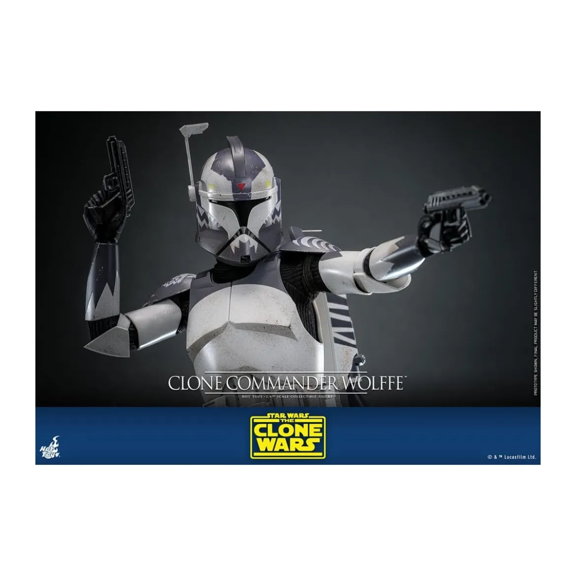 Hot Toys Star Wars - Clone Commander Wolffe - The Clone Wars 1/6