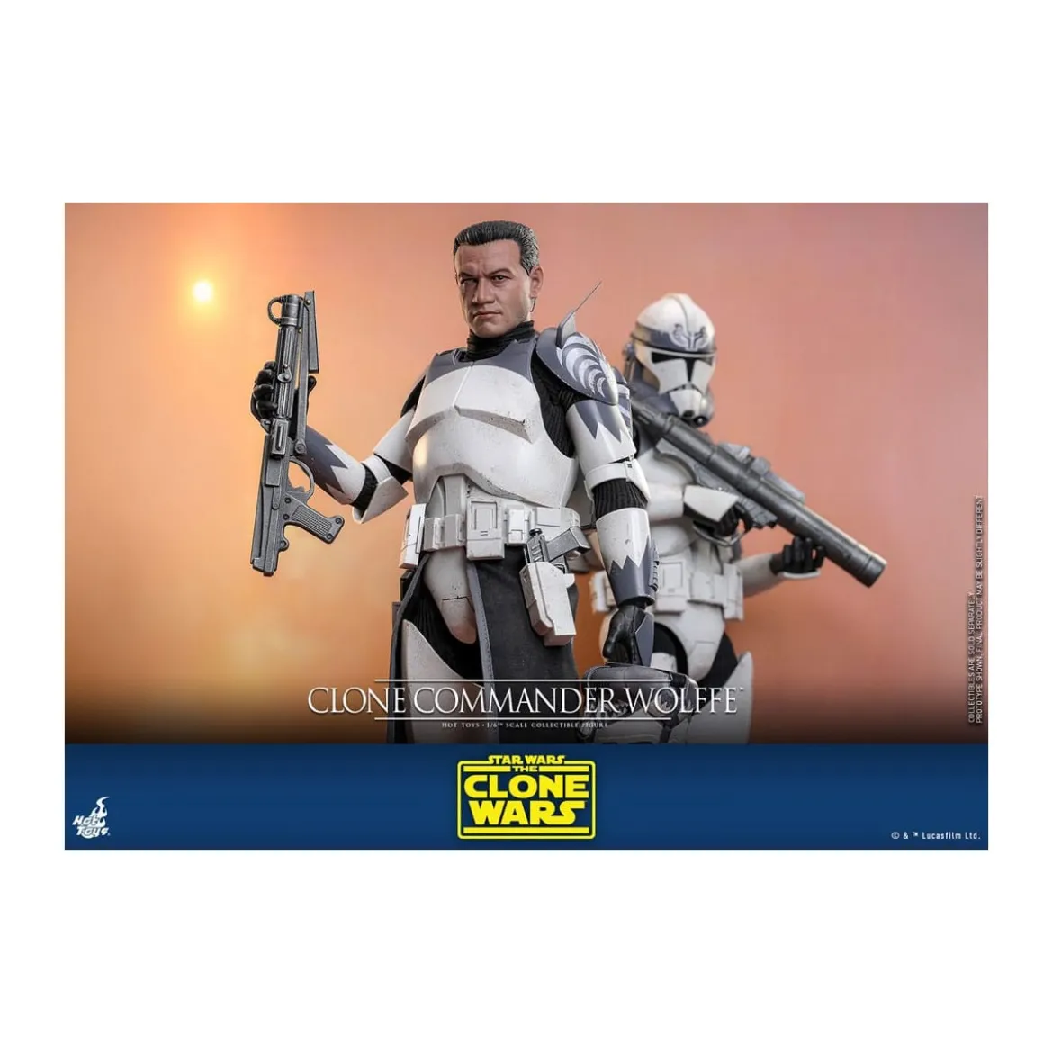 Hot Toys Star Wars - Clone Commander Wolffe - The Clone Wars 1/6