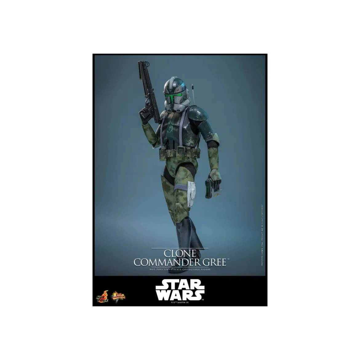 Hot Toys Star Wars - Clone Commander Gree 1/6 MMS877 - Episode III: Revenge of the Sith