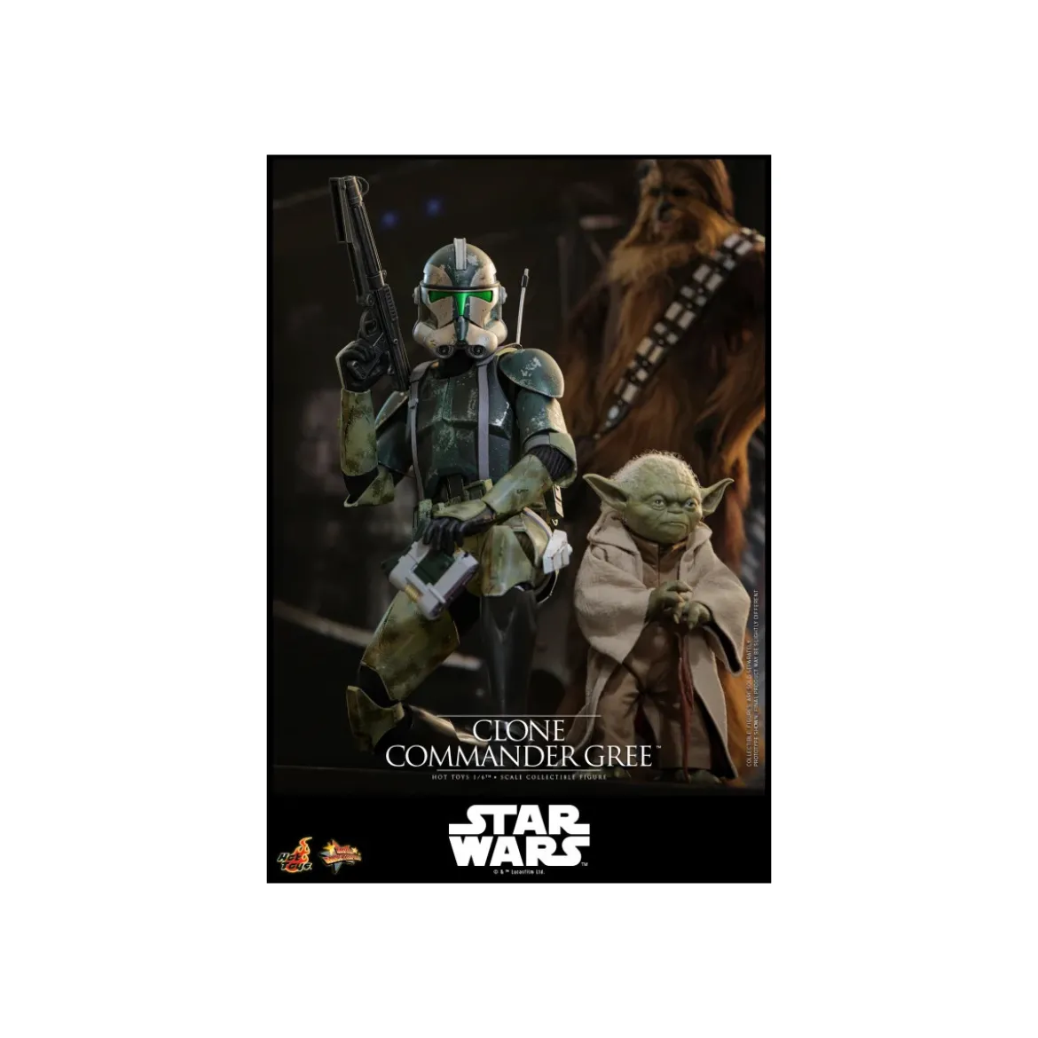 Hot Toys Star Wars - Clone Commander Gree 1/6 MMS877 - Episode III: Revenge of the Sith