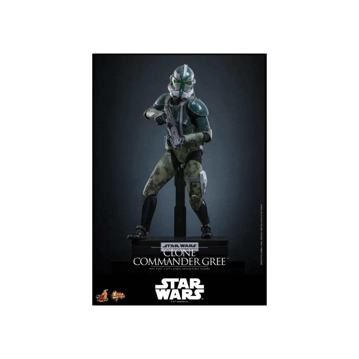 Hot Toys Star Wars - Clone Commander Gree 1/6 MMS877 - Episode III: Revenge of the Sith