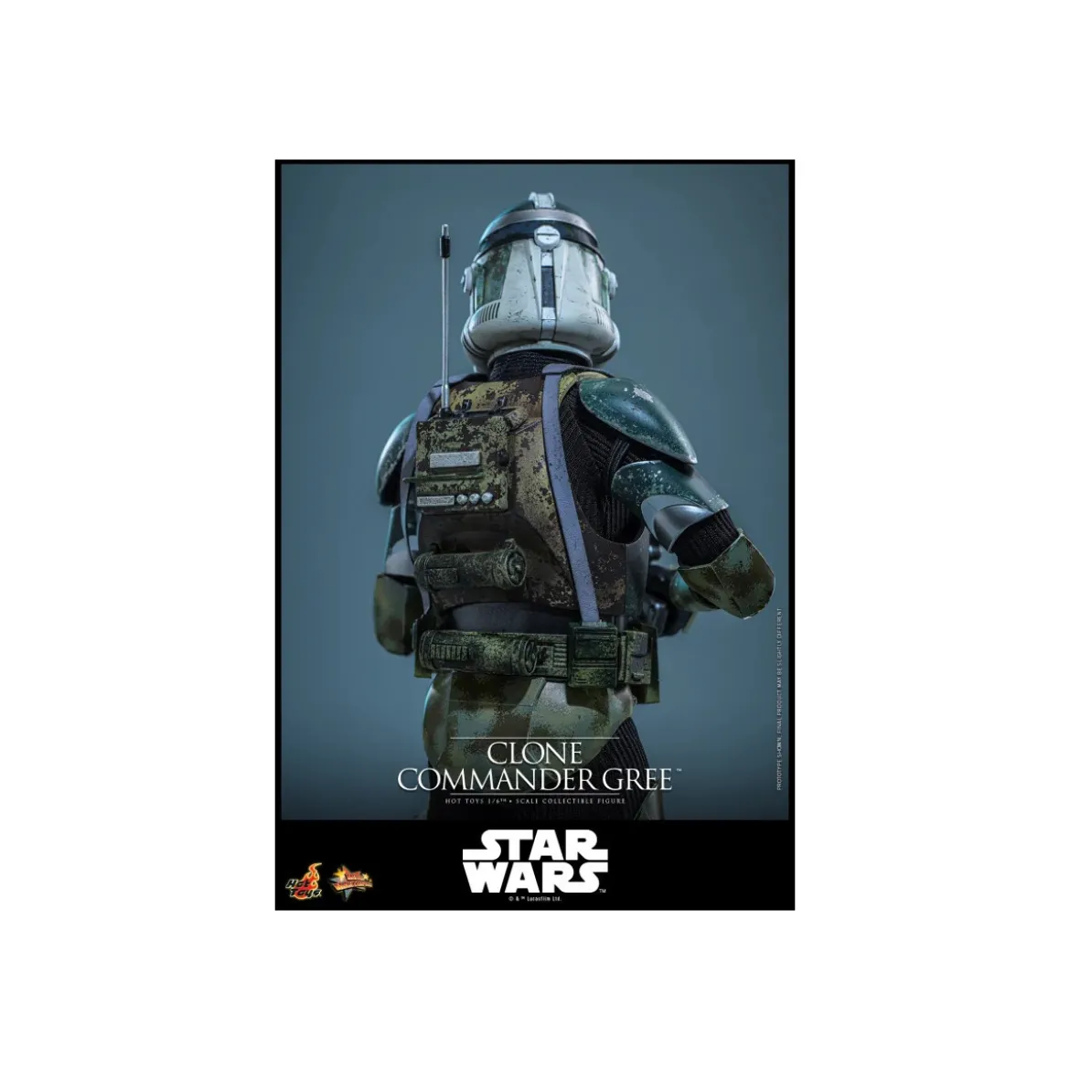 Hot Toys Star Wars - Clone Commander Gree 1/6 MMS877 - Episode III: Revenge of the Sith