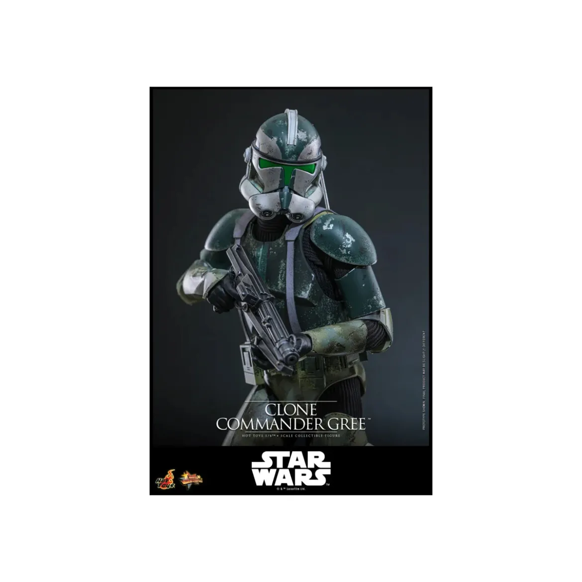 Hot Toys Star Wars - Clone Commander Gree 1/6 MMS877 - Episode III: Revenge of the Sith