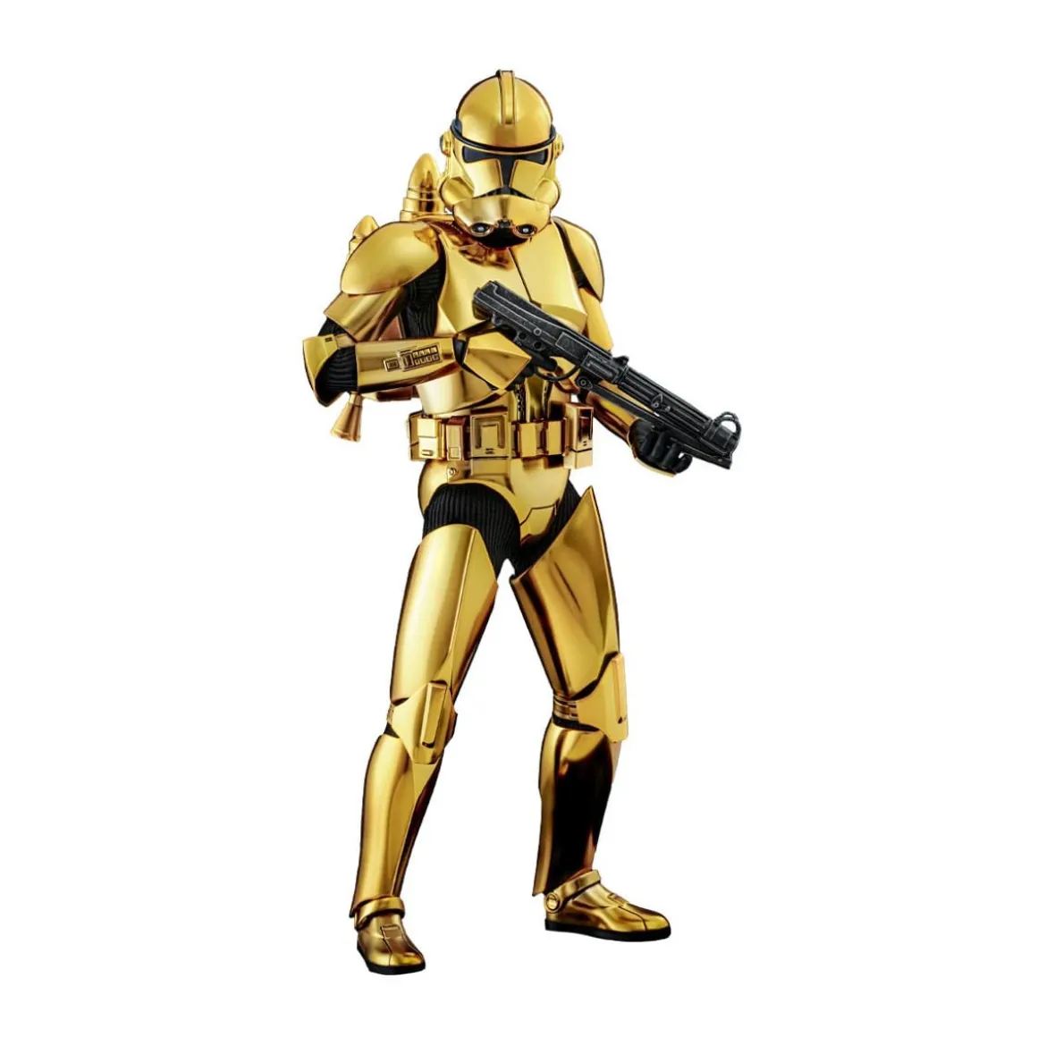Hot toys Star Wars - Clone Trooper Gold Chrome Version 1/6 Toy Fair Exclusive