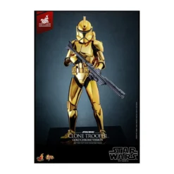 Hot toys Star Wars - Clone Trooper Gold Chrome Version 1/6 Toy Fair Exclusive