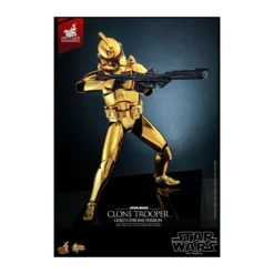 Hot toys Star Wars - Clone Trooper Gold Chrome Version 1/6 Toy Fair Exclusive