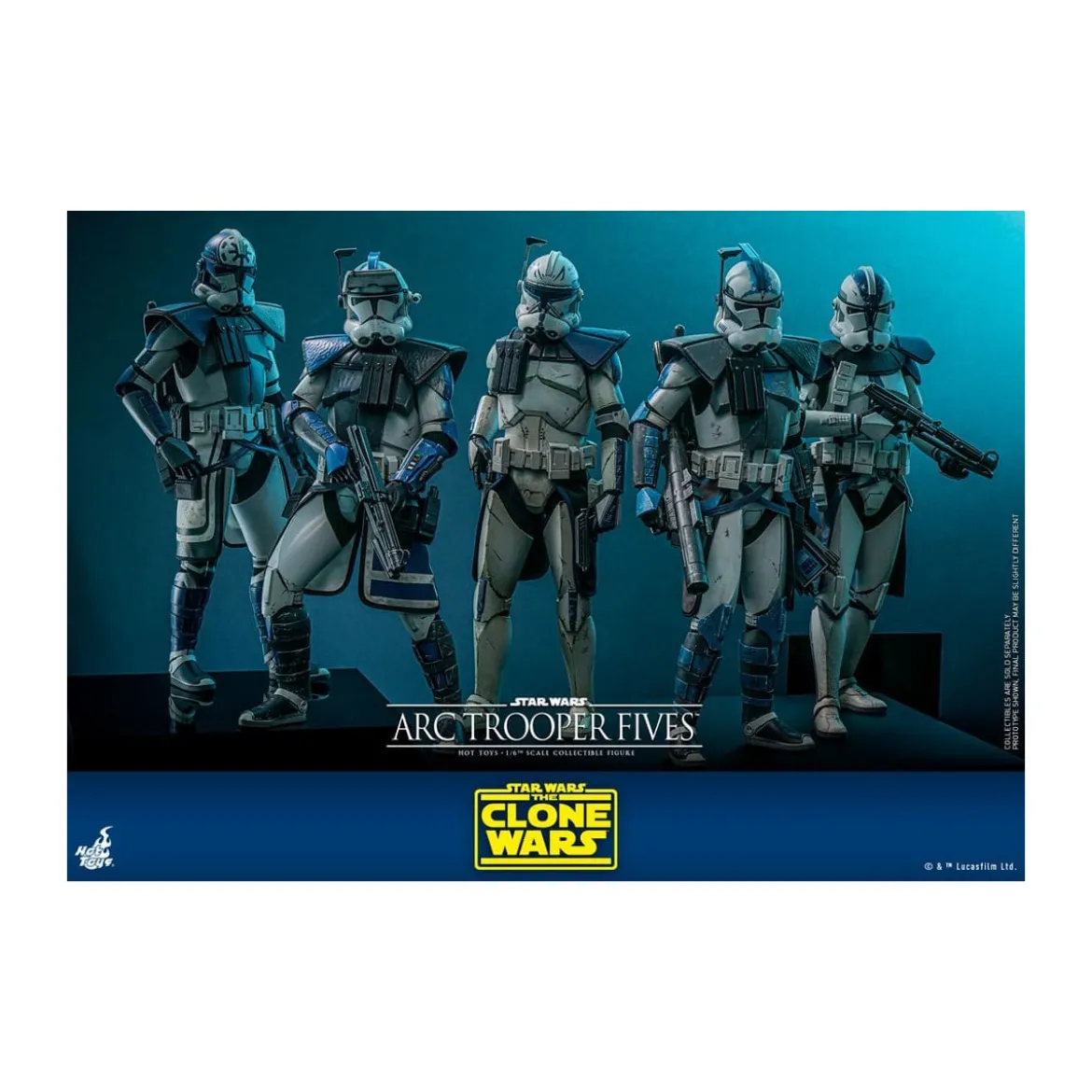Hot Toys Star Wars - Clone Trooper Five - The Clone Wars 1/6