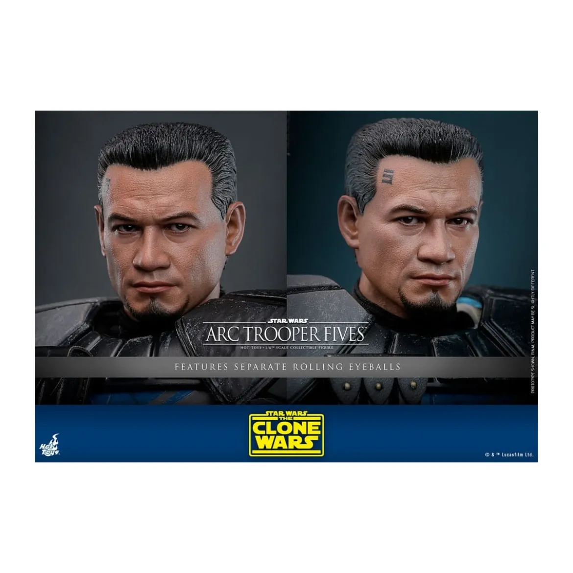Hot Toys Star Wars - Clone Trooper Five - The Clone Wars 1/6