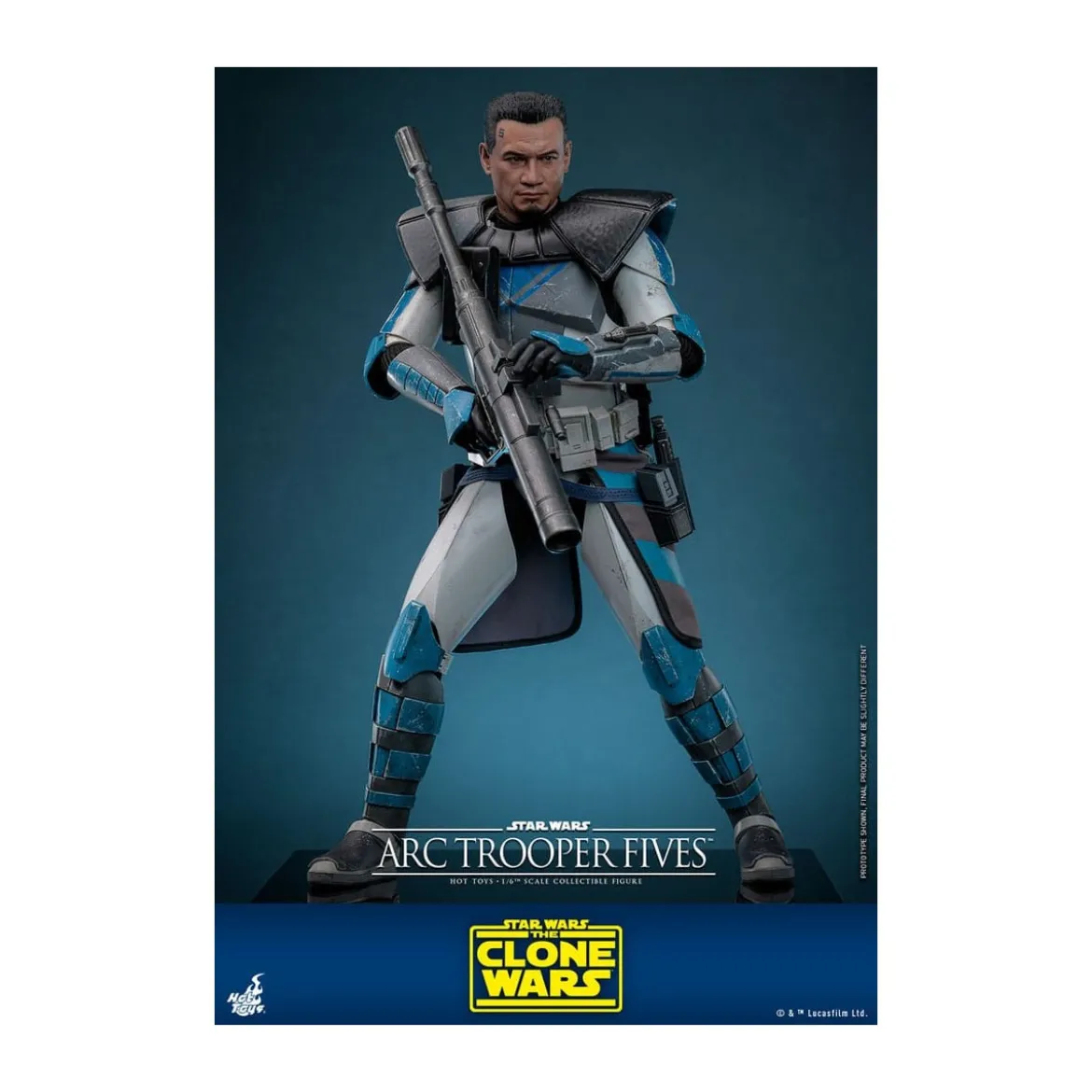 Hot Toys Star Wars - Clone Trooper Five - The Clone Wars 1/6