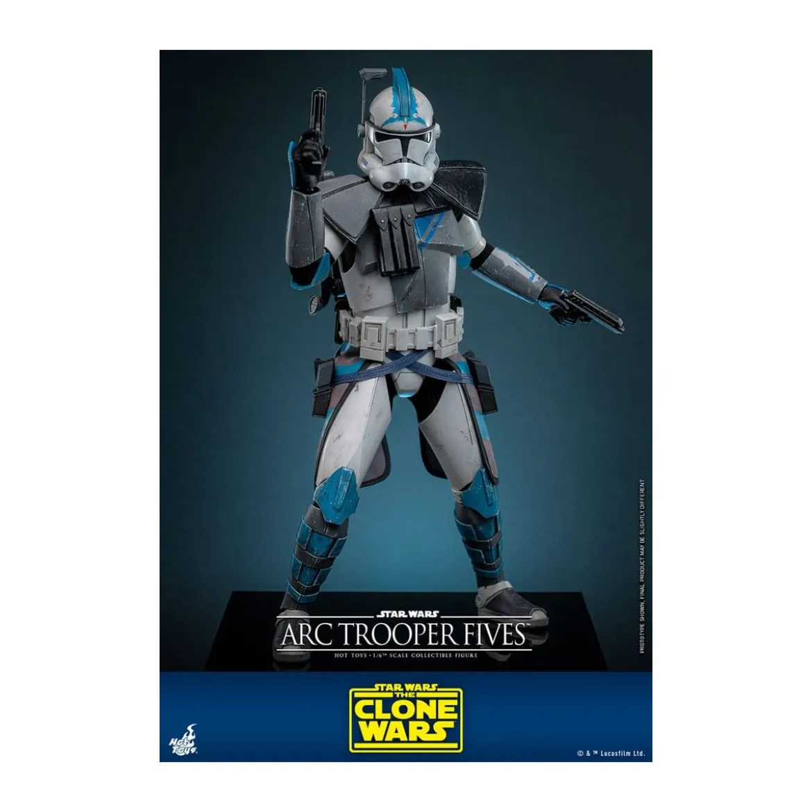 Hot Toys Star Wars - Clone Trooper Five - The Clone Wars 1/6
