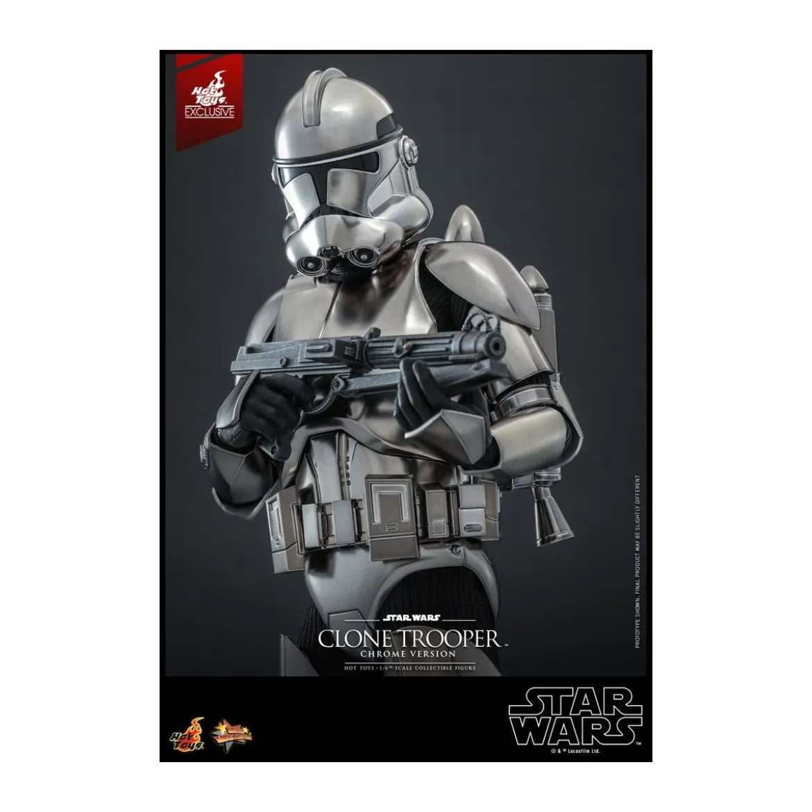 Hot toys Star Wars - Clone Trooper Chrome Version 1/6 2022 Convention Exclusive