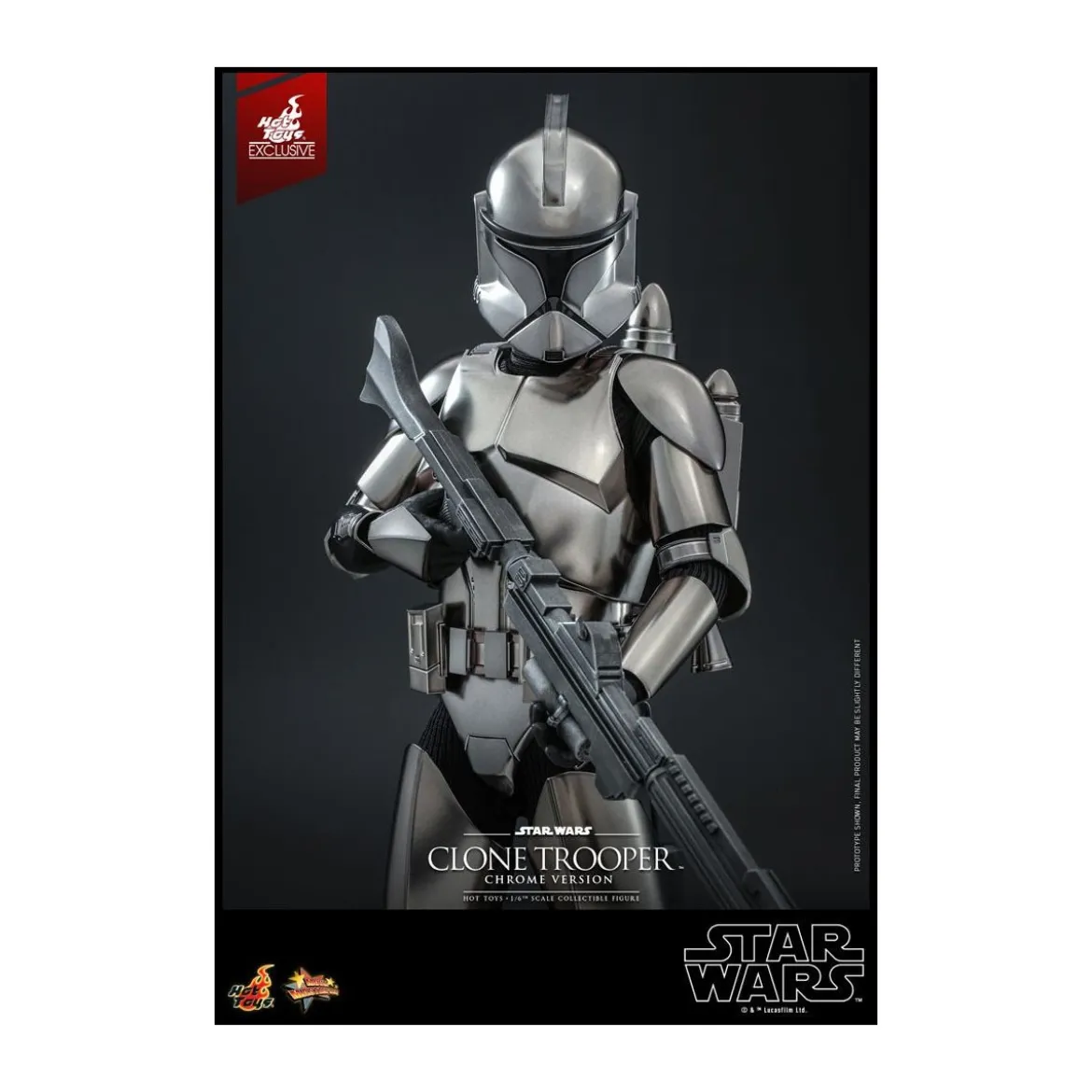 Hot toys Star Wars - Clone Trooper Chrome Version 1/6 2022 Convention Exclusive
