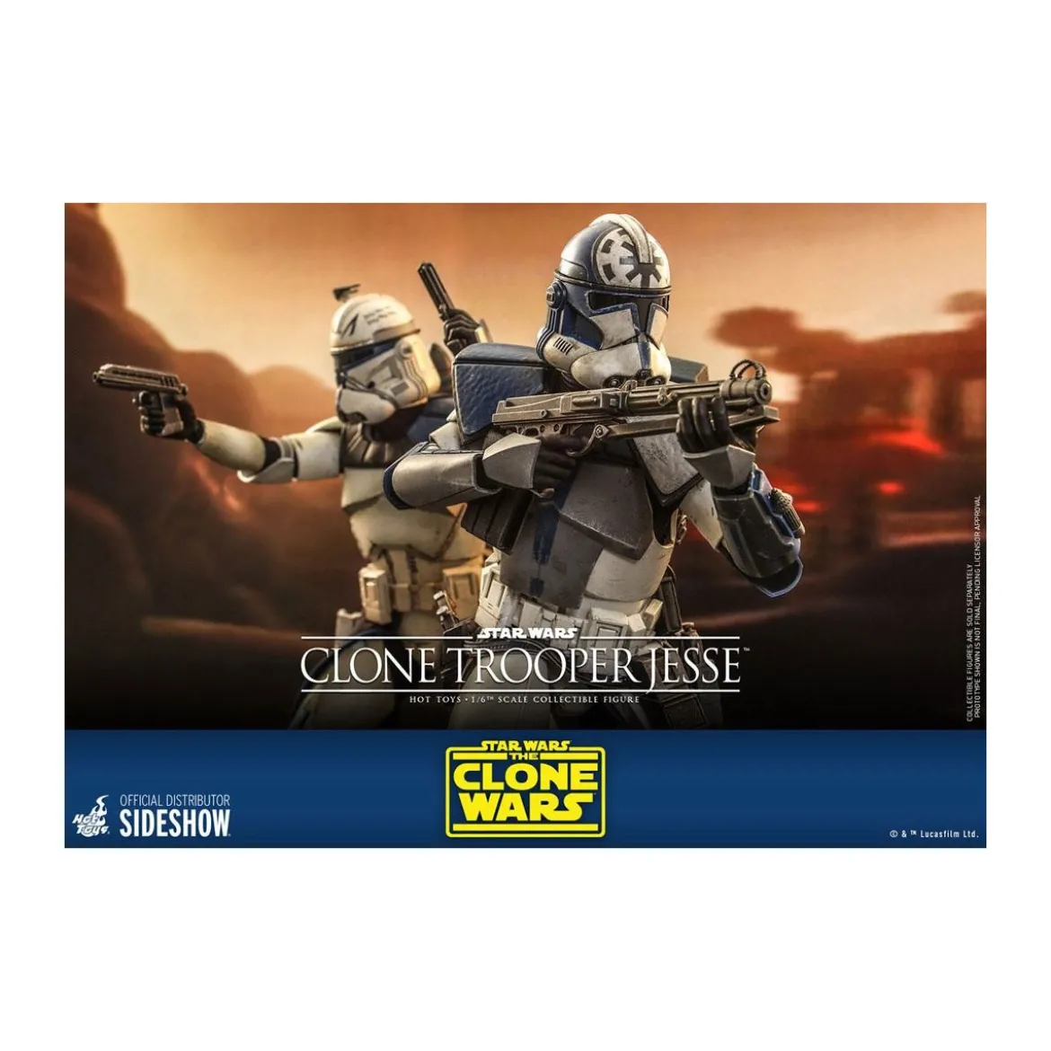 Hot Toys Star Wars - Clone Trooper Jesse - The Clone Wars 1/6